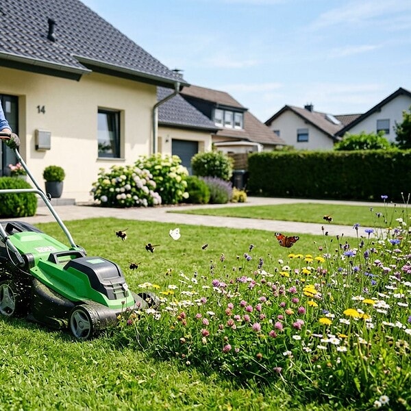 Artensterben im Vorgarten: Rasenmäher vs. Klimawandel
