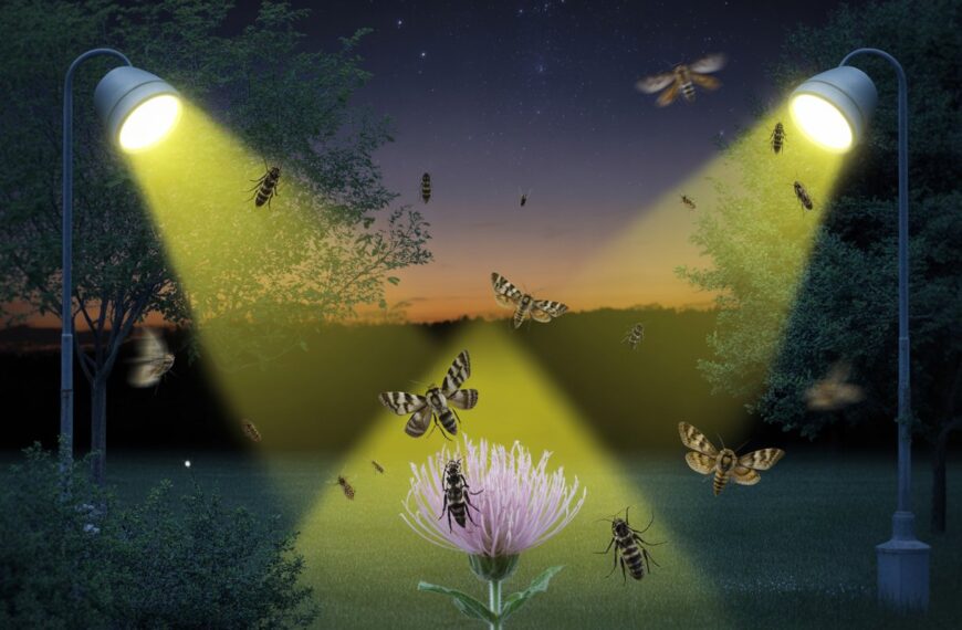 Lichtverschmutzung und Insektensterben