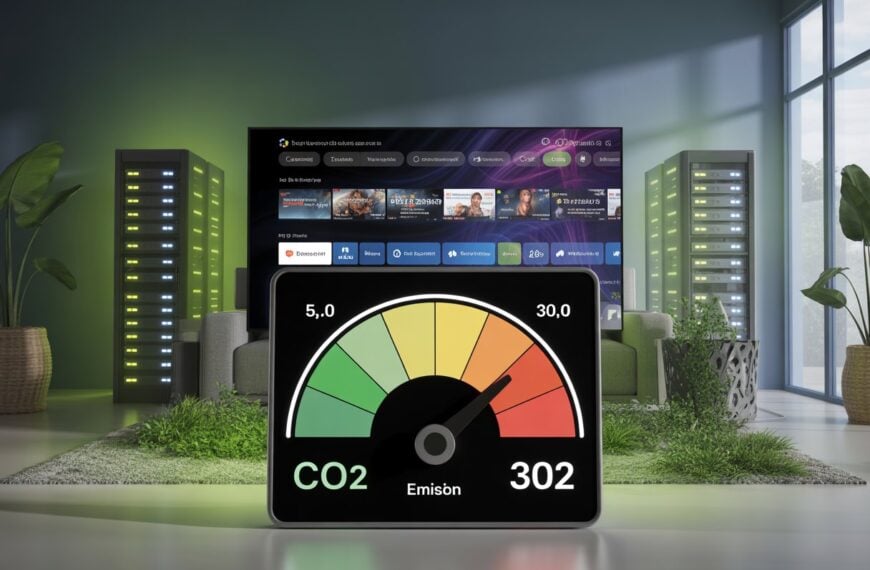 CO₂-Fußabdruck von Streaming-Diensten