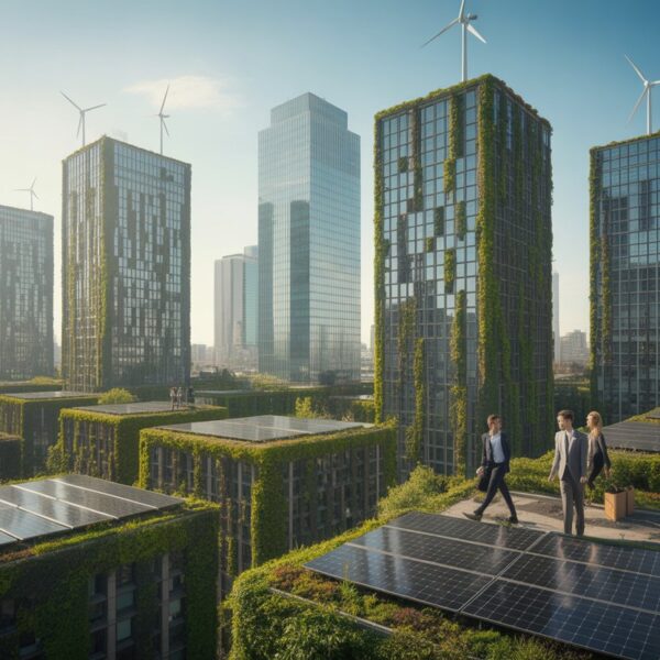 Wie Hochhäuser CO₂-neutral gebaut werden können