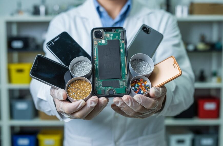 Seltene Erden aus Recycling-Smartphones